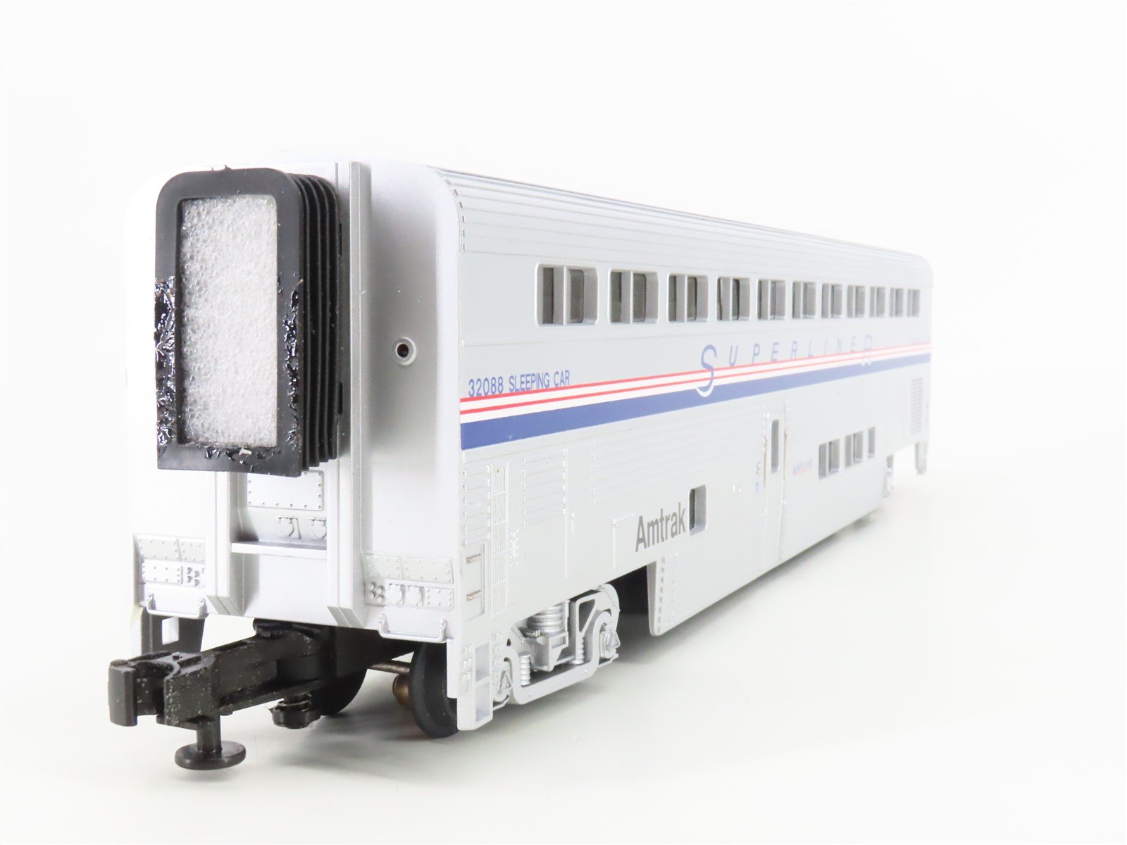 O Gauge 3-Rail MTH 20-6541 Amtrak Superliner Phase IV 70' Passenger 2-Car Set