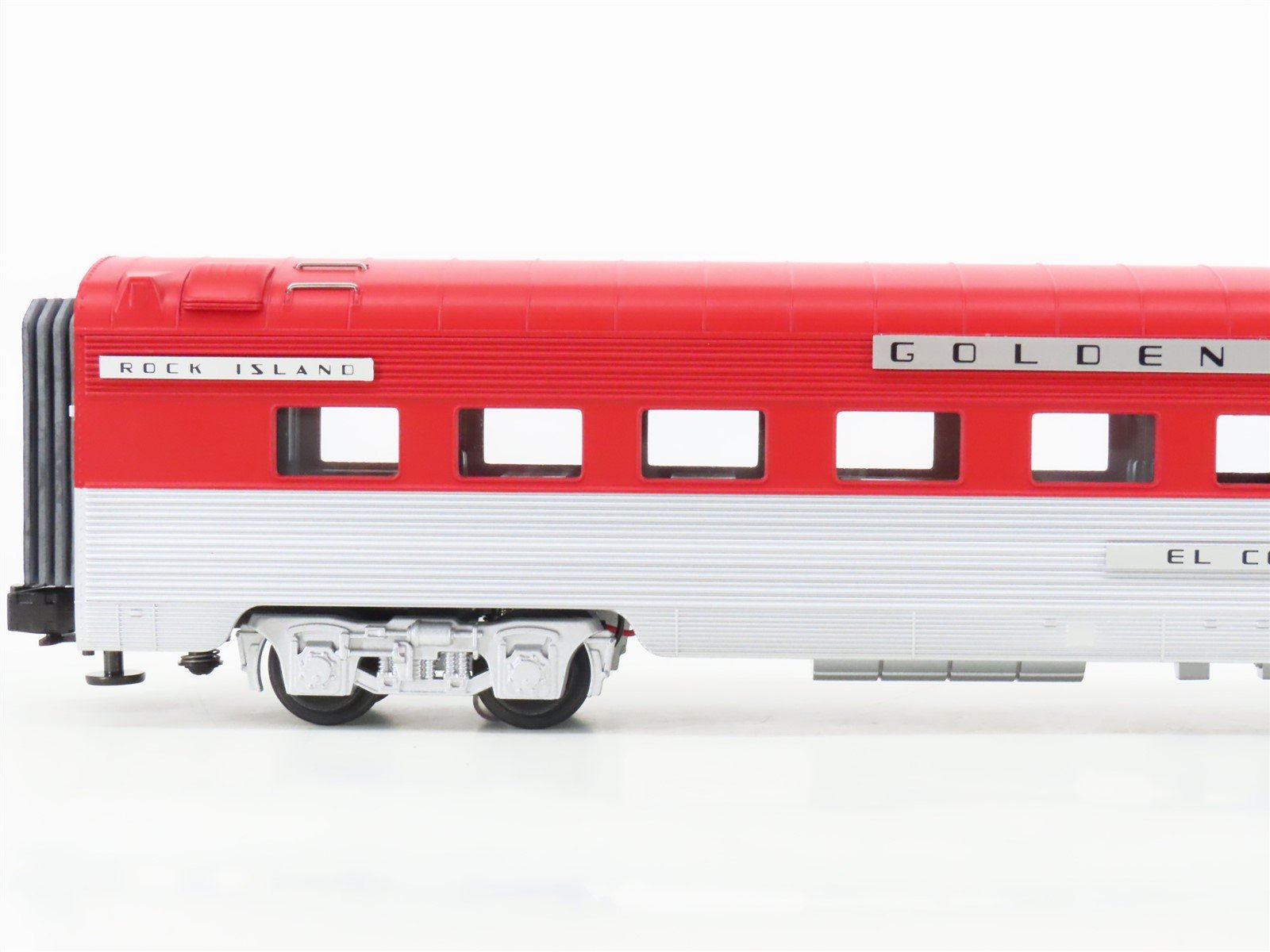 O Gauge 3-Rail MTH 20-6612 RI Golden Rocket Sleeper/Diner Passenger 2-Car Set