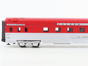 O Gauge 3-Rail MTH 20-6612 RI Golden Rocket Sleeper/Diner Passenger 2-Car Set