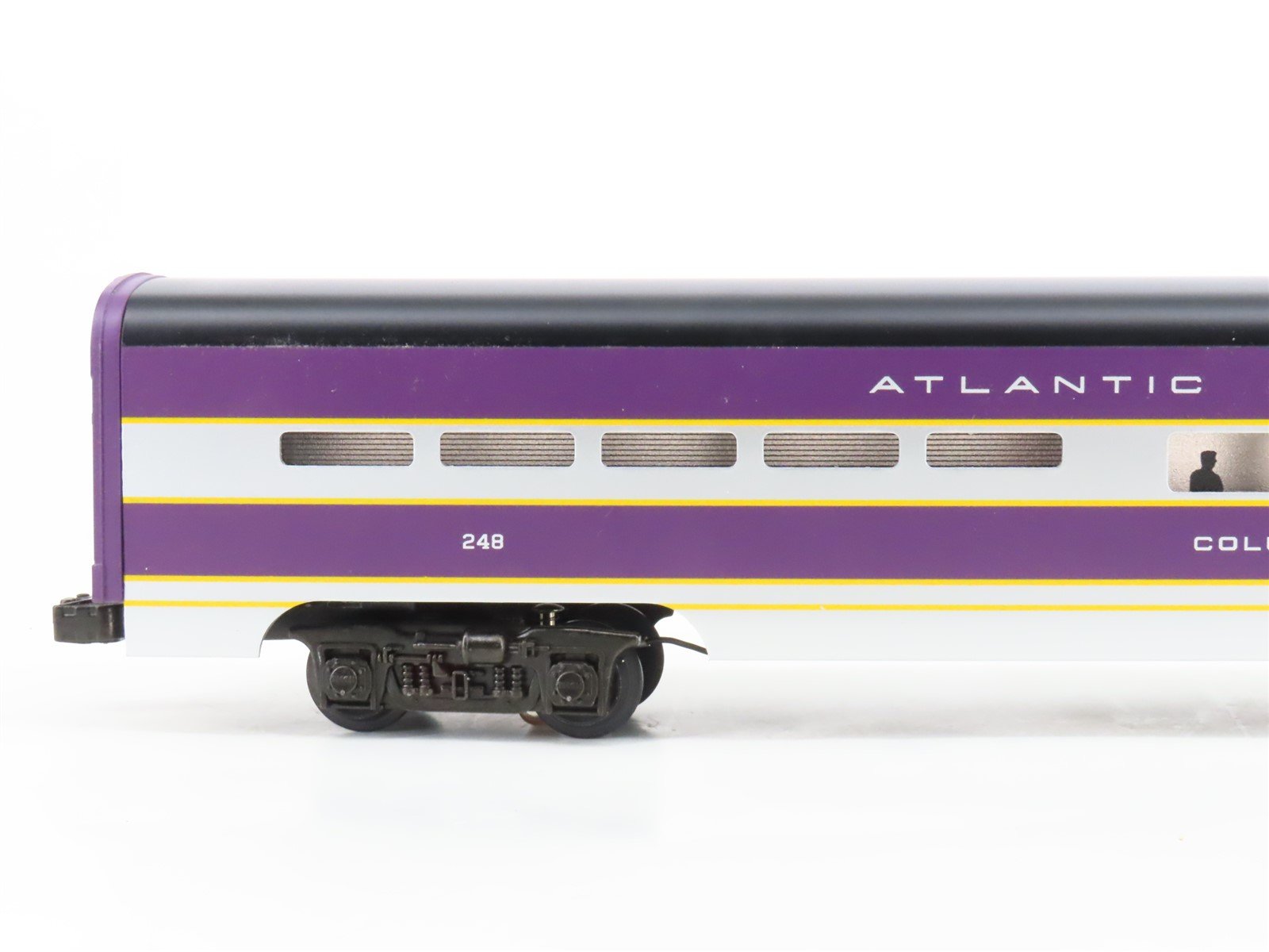 O Gauge 3-Rail MTH MT-6600 ACL Atlantic Coast Line 70' Passenger 2-Car Set