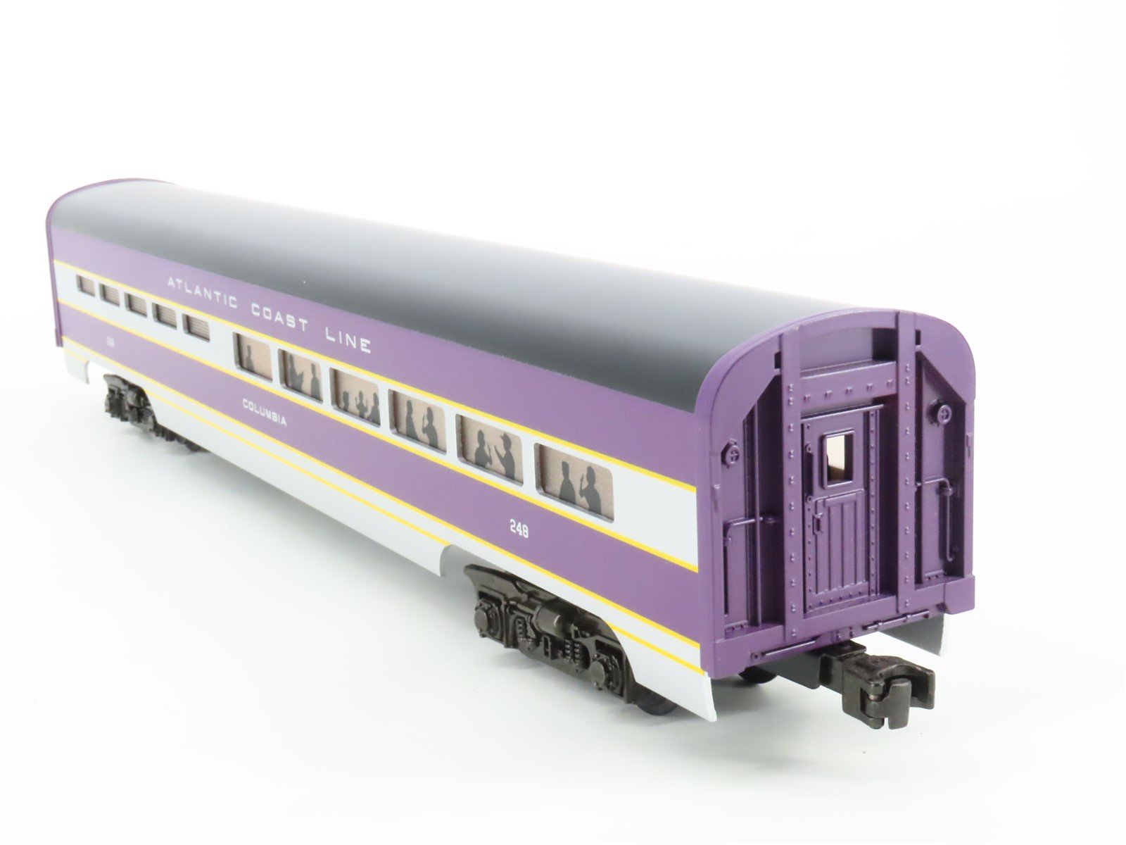 O Gauge 3-Rail MTH MT-6600 ACL Atlantic Coast Line 70' Passenger 2-Car Set