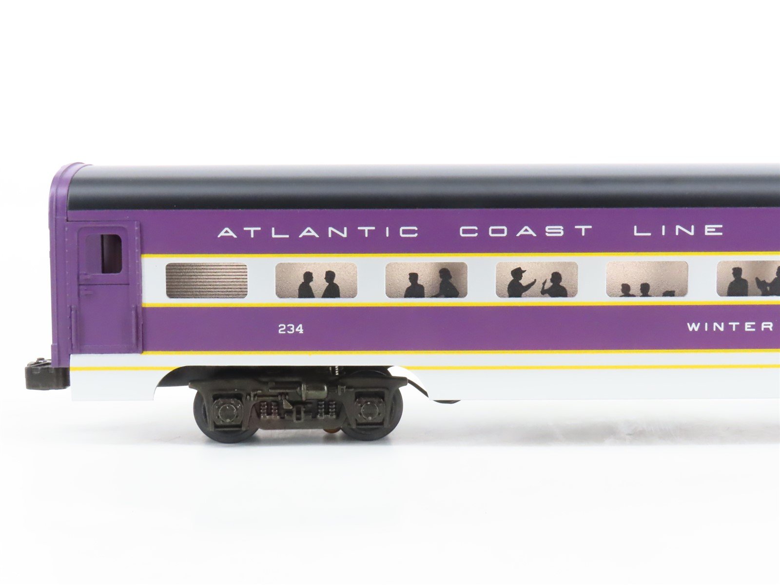O Gauge 3-Rail MTH MT-6600 ACL Atlantic Coast Line 70' Passenger 2-Car Set