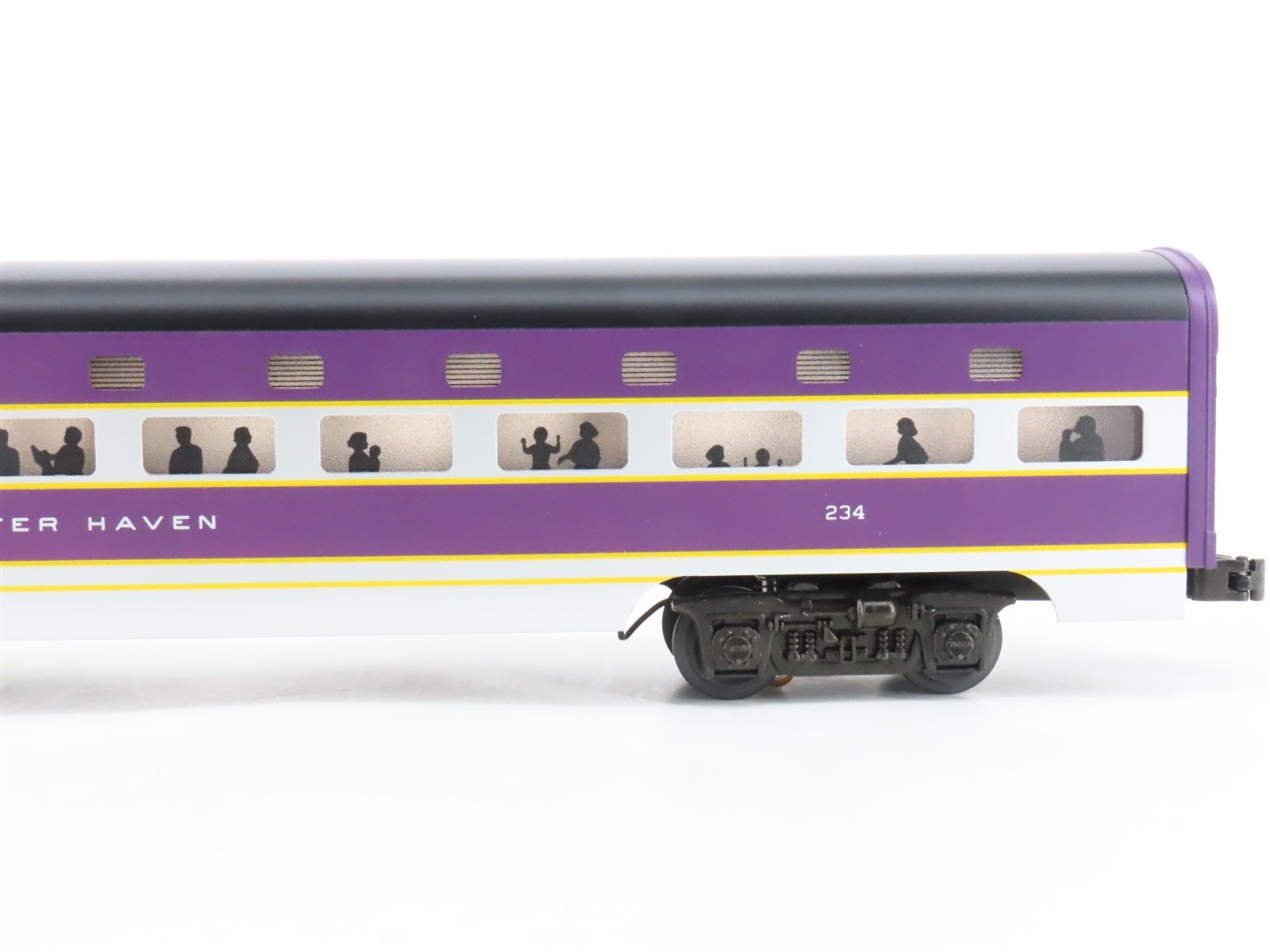 O Gauge 3-Rail MTH MT-6600 ACL Atlantic Coast Line 70' Passenger 2-Car Set