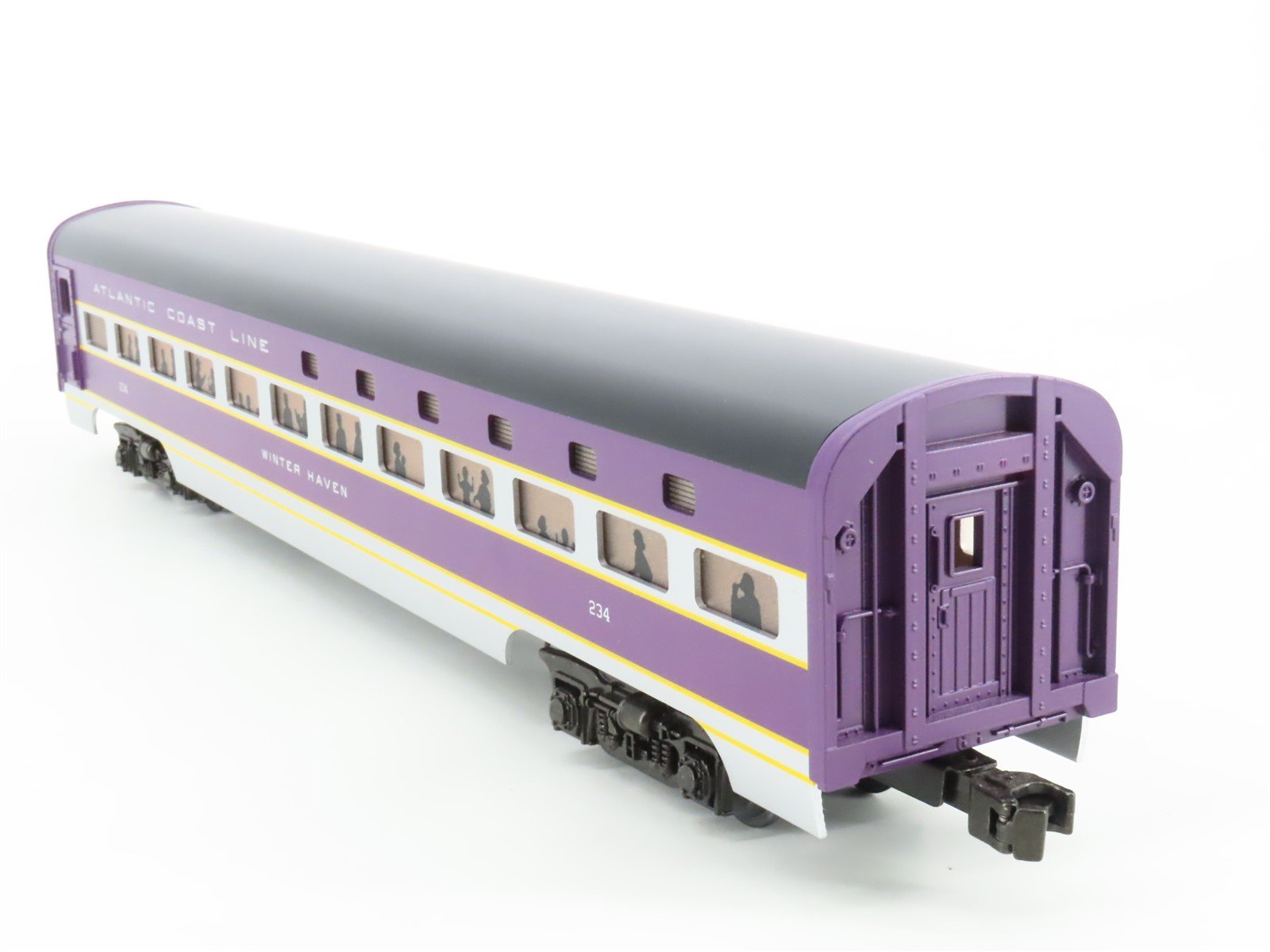 O Gauge 3-Rail MTH MT-6600 ACL Atlantic Coast Line 70' Passenger 2-Car Set