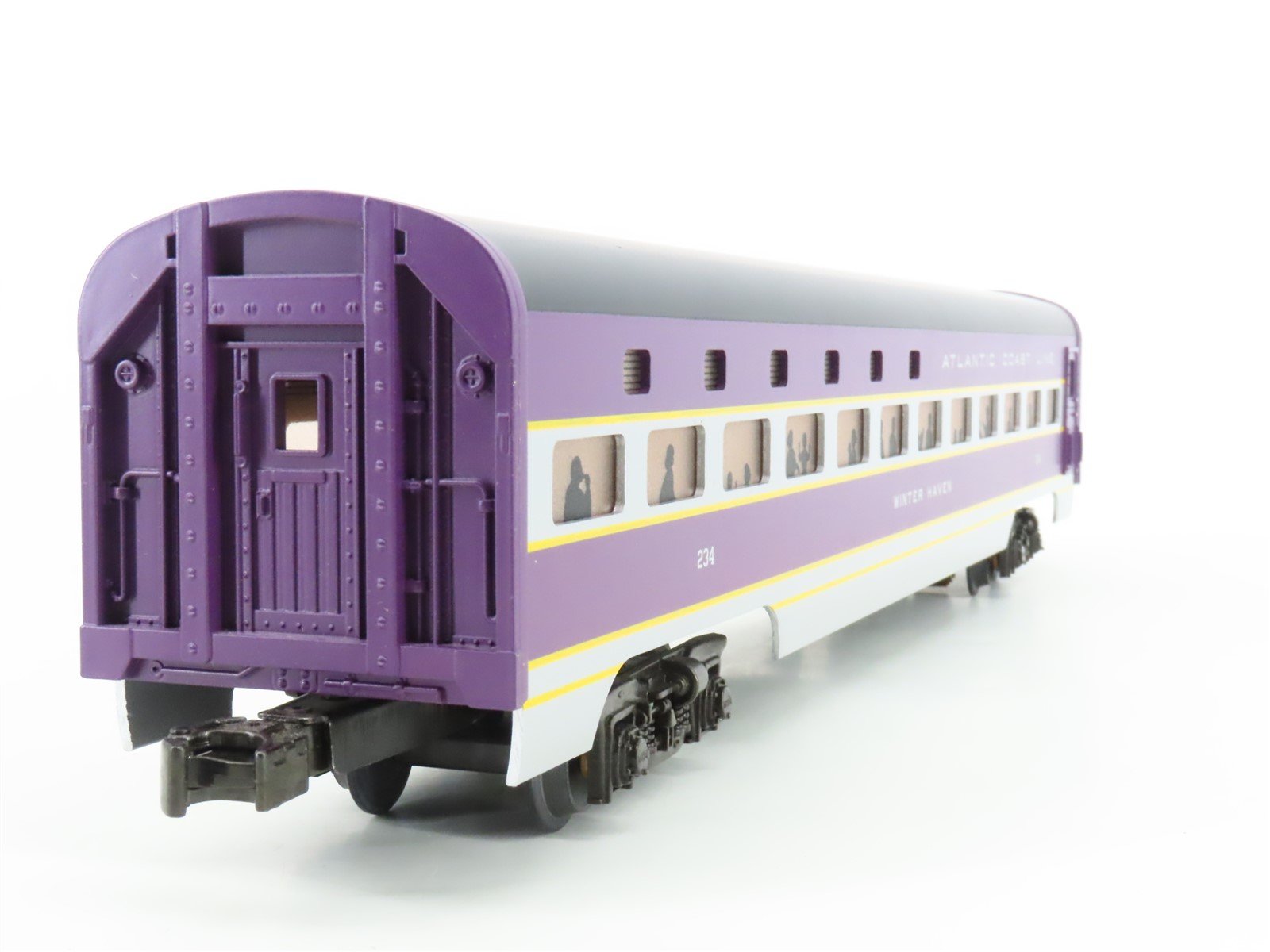 O Gauge 3-Rail MTH MT-6600 ACL Atlantic Coast Line 70' Passenger 2-Car Set