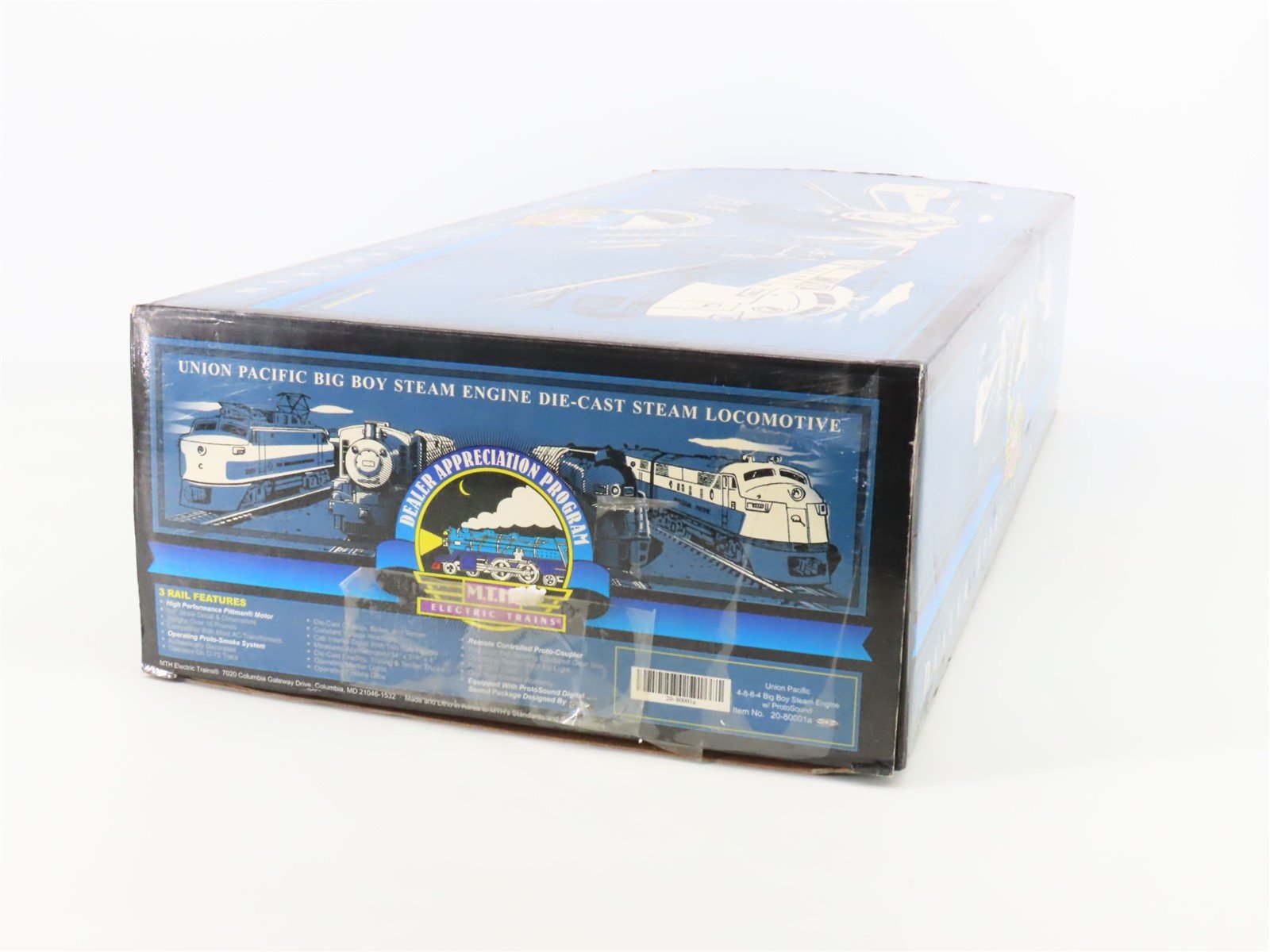 O Gauge 3-Rail MTH 20-80001a UP Railway 4-8-8-4 Big Boy Steam Loco #4018 wSound