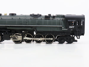 O Gauge 3-Rail MTH 20-3030-1 DM&IR Railway 2-8-8-4 Steam Loco #227 w/Sound