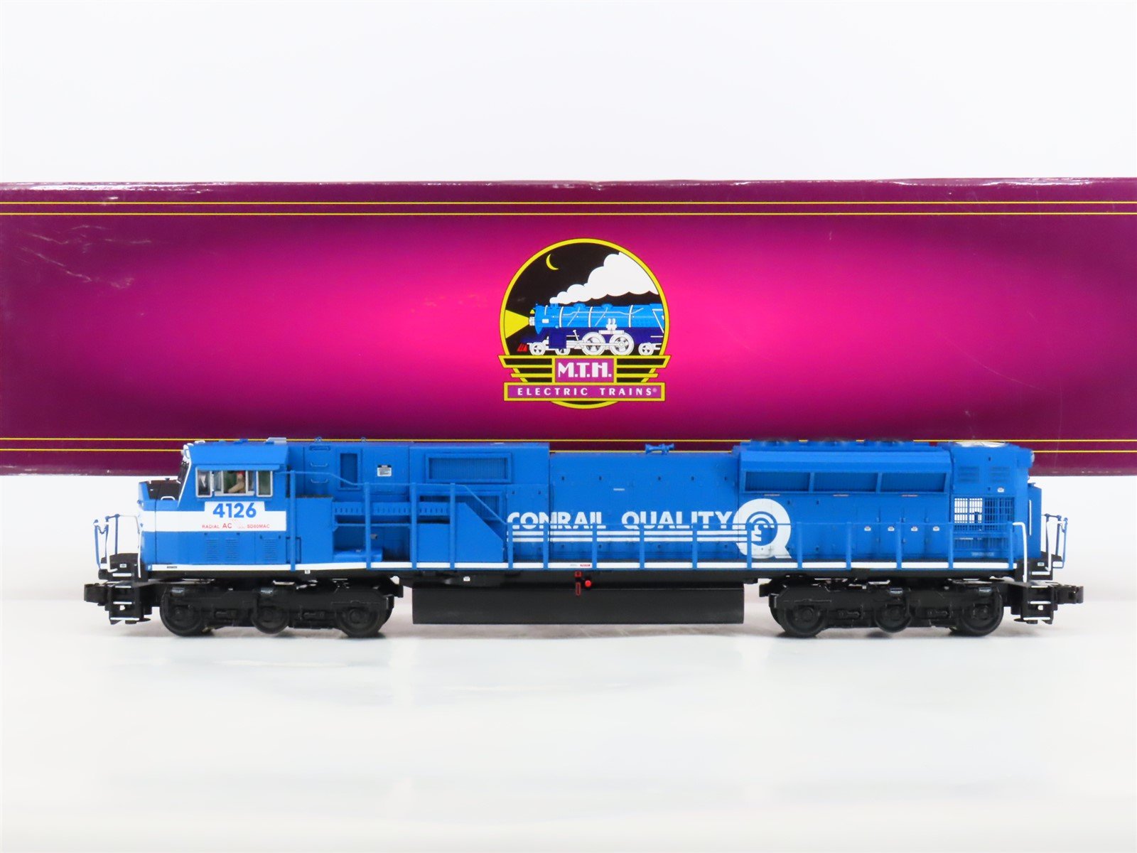 O Gauge 3-Rail MTH 20-20027-3 CR Conrail SD80MAC Diesel Loco #4126 UNPOWERED