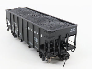 O 2-Rail Atlas CNJ Jersey Central 2-Bay Open Hopper Car #67177 w/Load