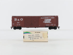 HO Scale Collectors Corner Bev-Bel 1105 B&O Baltimore & Ohio 50' Box Car #288487