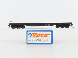 HO Scale Roco 49016 Erie Railway Flatcar #7249