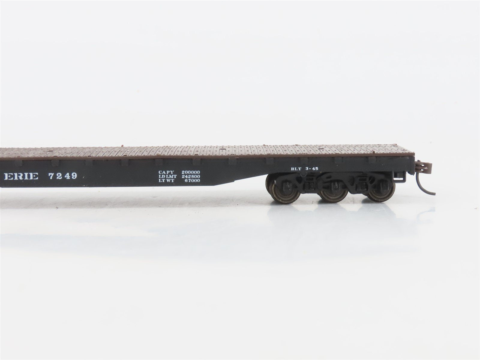 HO Scale Roco 49016 Erie Railway Flatcar #7249