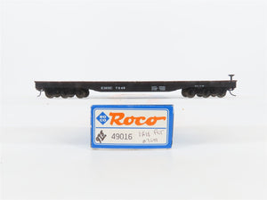 HO Scale Roco 49016 Erie Railway Flatcar #7249