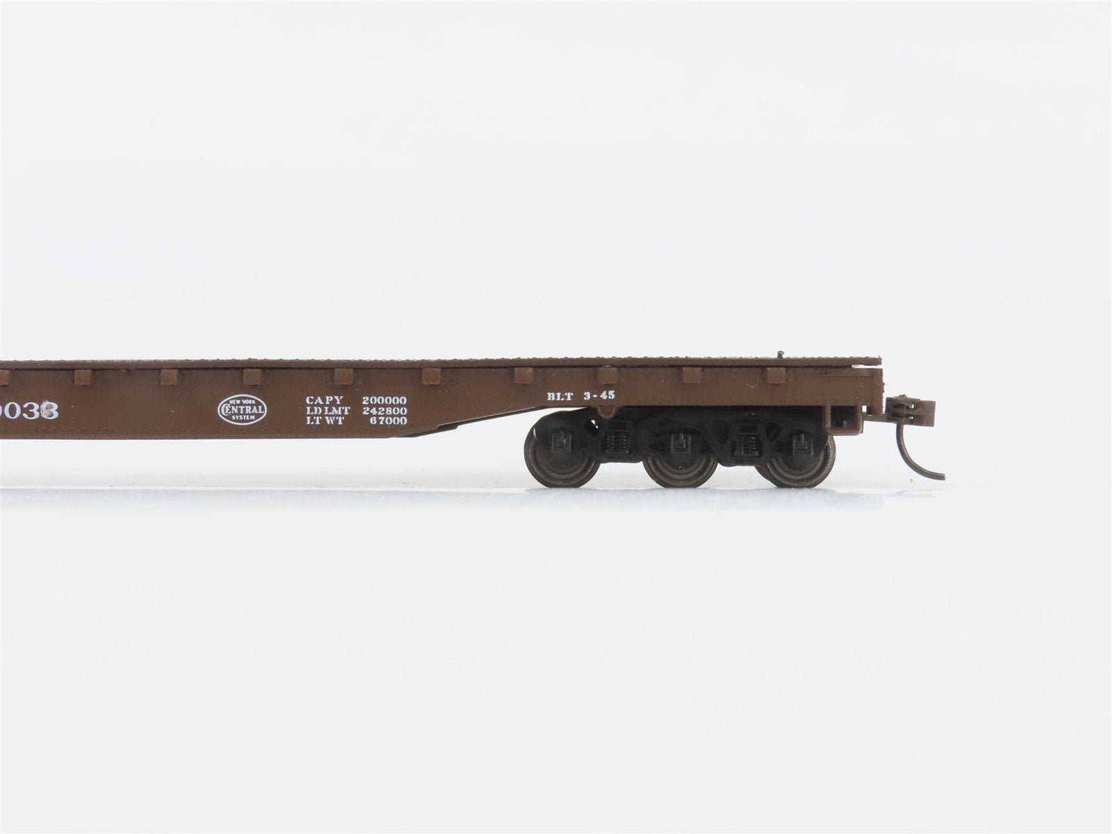 HO Scale Roco 49013 NYC New York Central Flatcar #499038