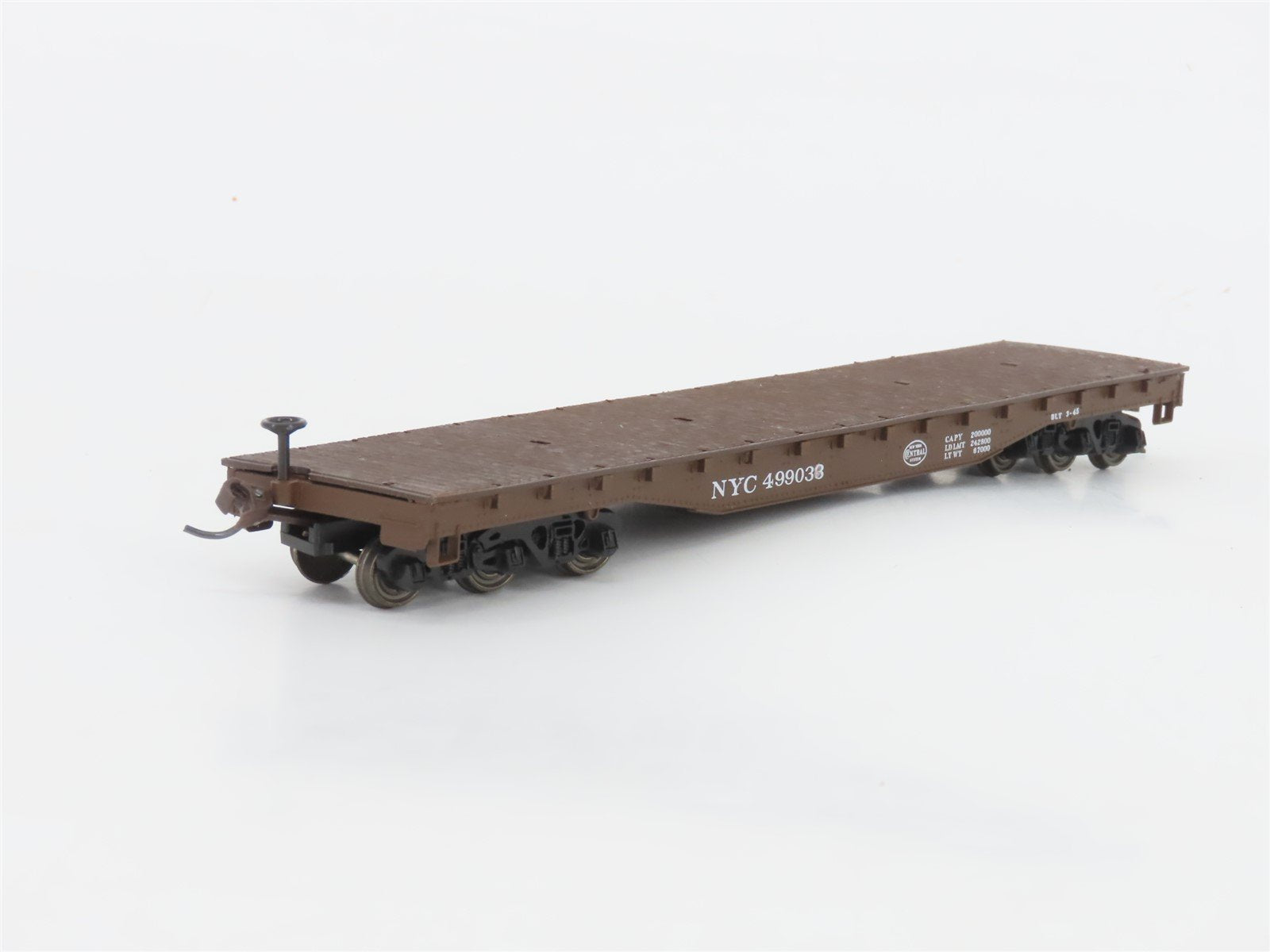 HO Scale Roco 49013 NYC New York Central Flatcar #499038