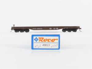 HO Scale Roco 49013 NYC New York Central Flatcar #499038