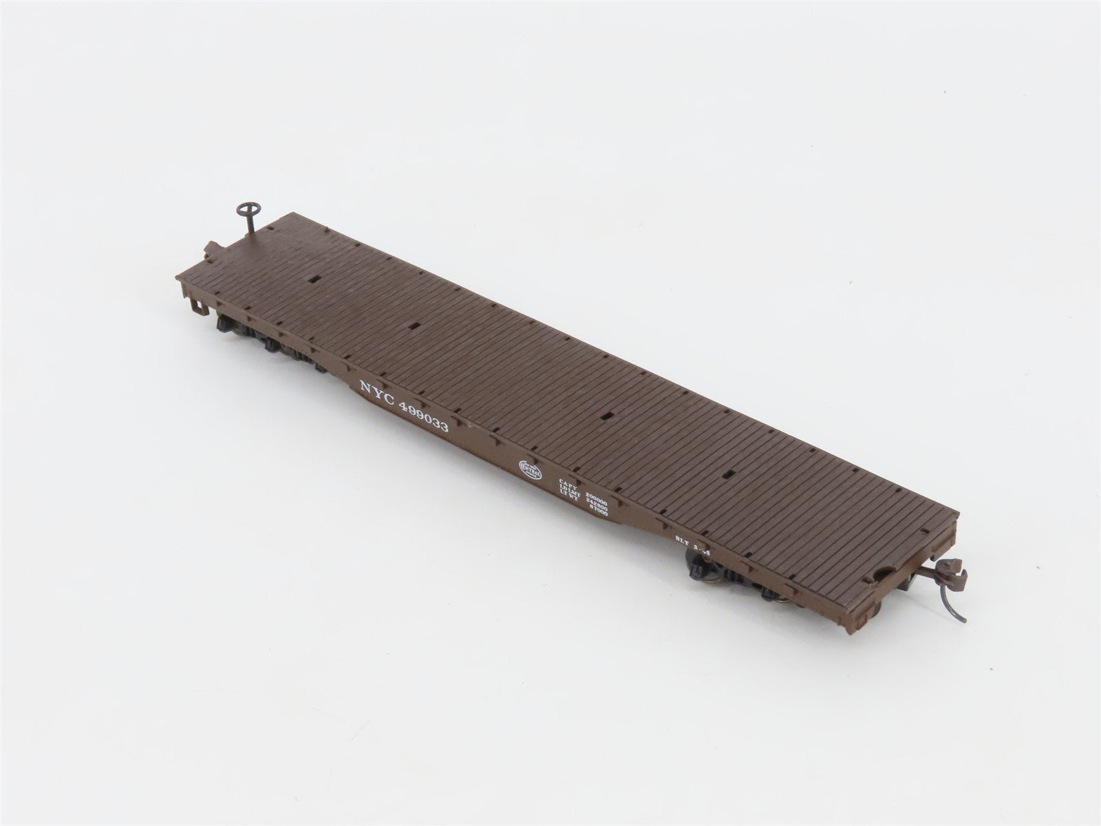 HO Scale Roco 49013 NYC New York Central Flatcar #499038