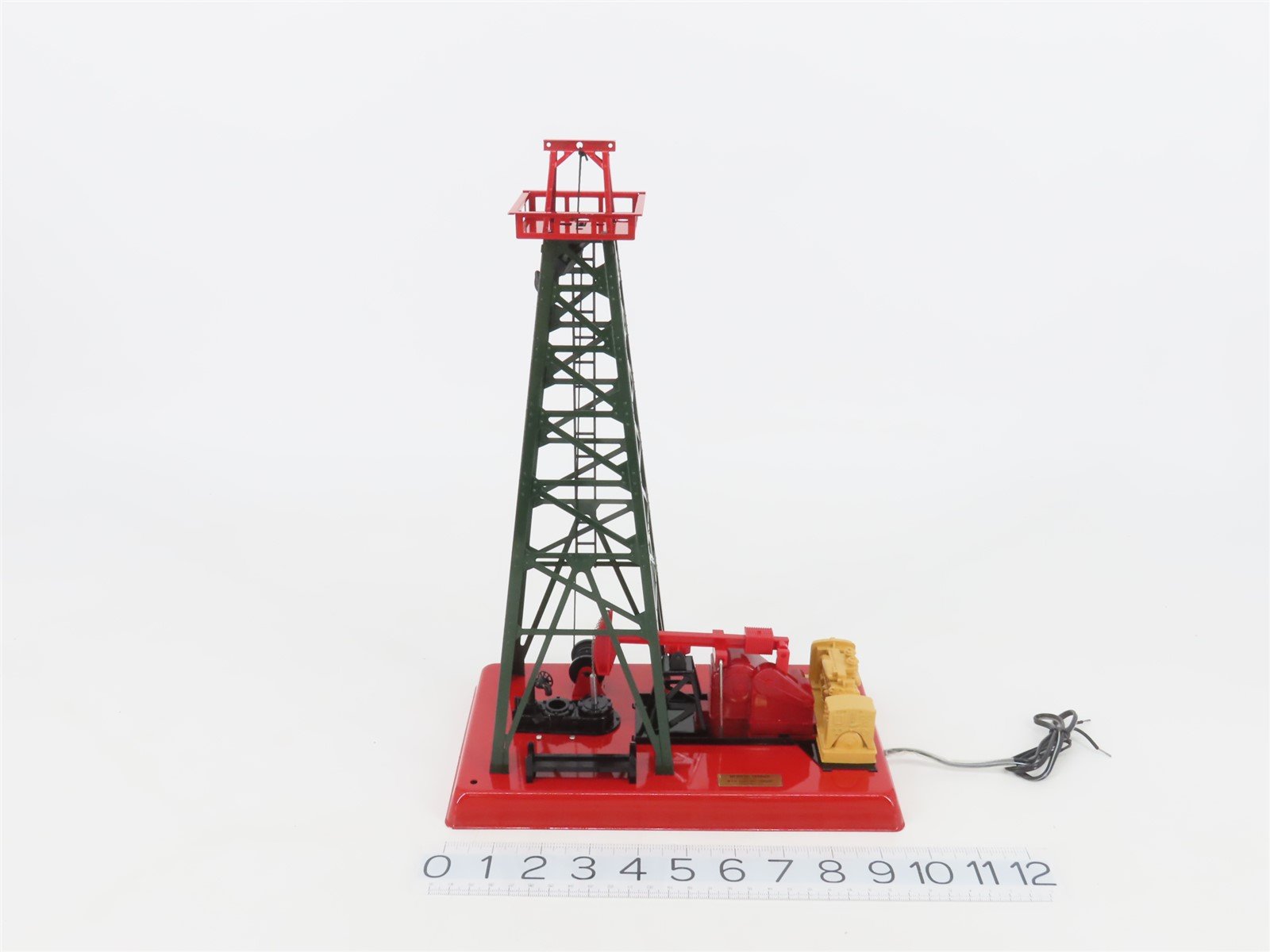 O 1/48 Scale MTH RailKing 30-9027 No. 455 Sunoco Oil Derrick