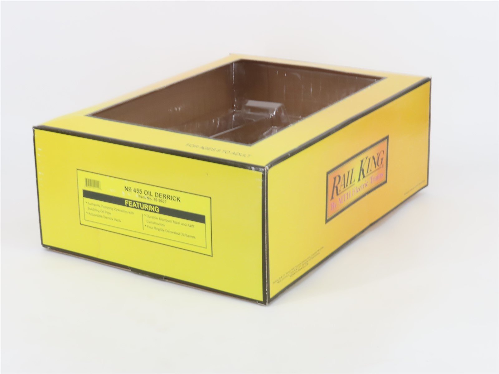 O 1/48 Scale MTH RailKing 30-9027 No. 455 Sunoco Oil Derrick