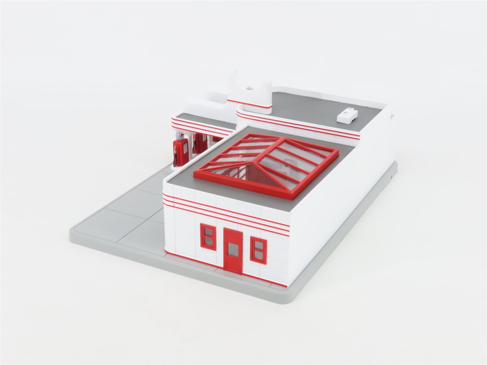 O 1/48 Scale MTH RailKing 30-9113 CITGO Operating Gas Station w/ Sound