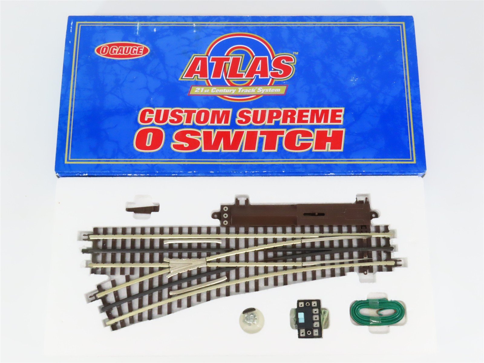 O Gauge 3-Rail Atlas Custom Supreme #6072 O72 Left Hand Remote Turnout Switch