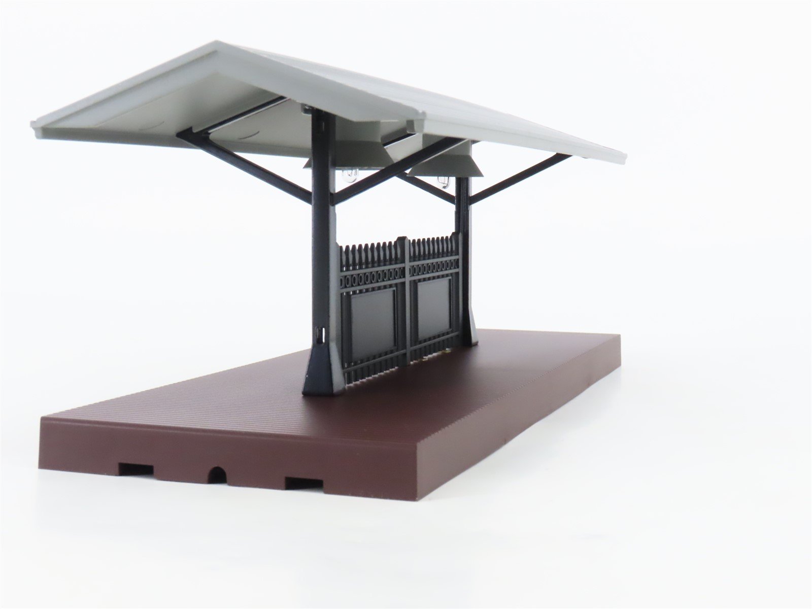 O 1/48 Scale MTH RailKing 30-9006 Passenger Station Platform - Gray & Brown