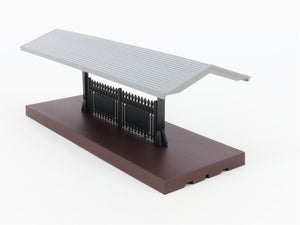 O 1/48 Scale MTH RailKing 30-9006 Passenger Station Platform - Gray & Brown