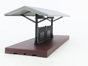 O 1/48 Scale MTH RailKing 30-9006 Passenger Station Platform - Gray & Brown
