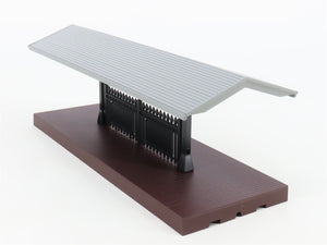 O 1/48 Scale MTH RailKing 30-9006 Passenger Station Platform - Gray & Brown