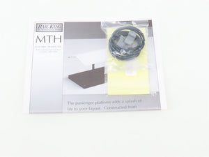 O 1/48 Scale MTH RailKing 30-9006 Passenger Station Platform - Gray & Brown