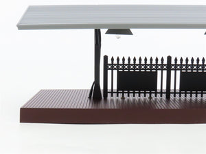 O 1/48 Scale MTH RailKing 30-9006 Passenger Station Platform - Gray & Brown
