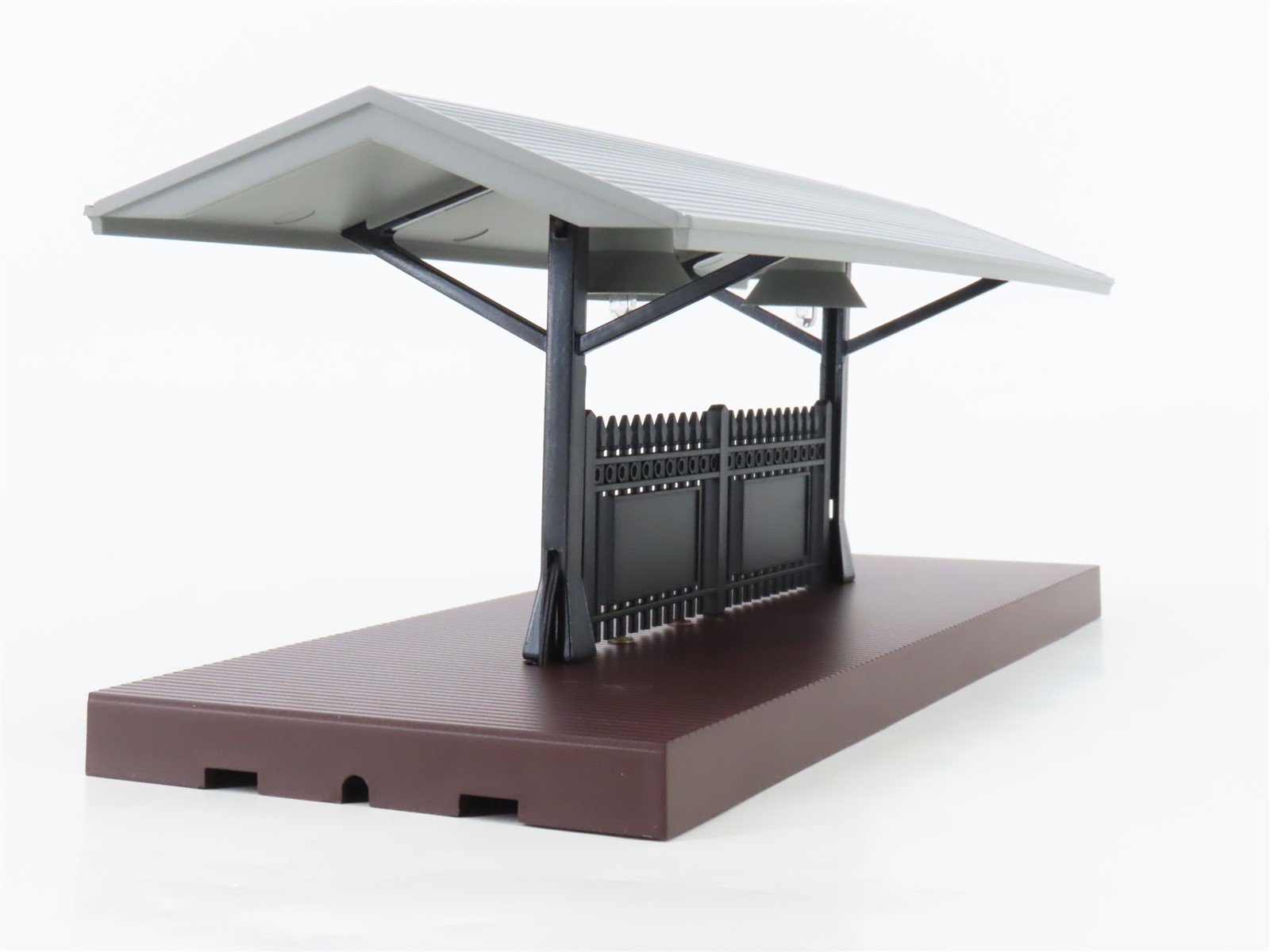 O 1/48 Scale MTH RailKing 30-9006 Passenger Station Platform - Gray & Brown