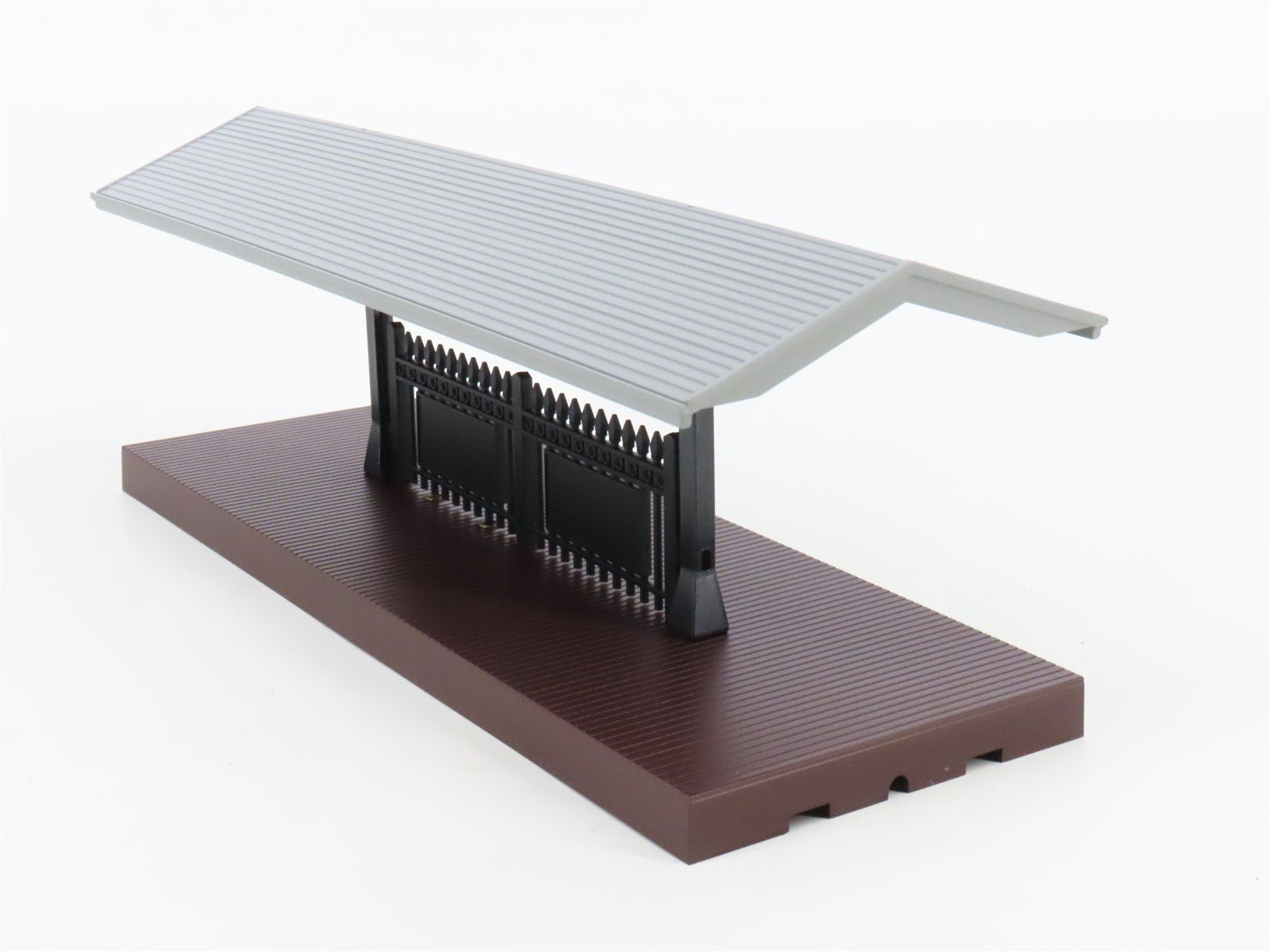 O 1/48 Scale MTH RailKing 30-9006 Passenger Station Platform - Gray & Brown