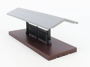 O 1/48 Scale MTH RailKing 30-9006 Passenger Station Platform - Gray & Brown