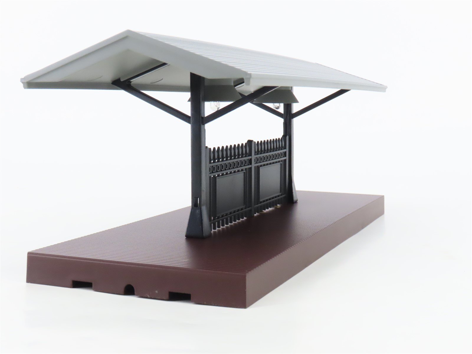 O 1/48 Scale MTH RailKing 30-9006 Passenger Station Platform - Gray & Brown