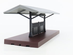 O 1/48 Scale MTH RailKing 30-9006 Passenger Station Platform - Gray & Brown