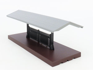 O 1/48 Scale MTH RailKing 30-9006 Passenger Station Platform - Gray & Brown