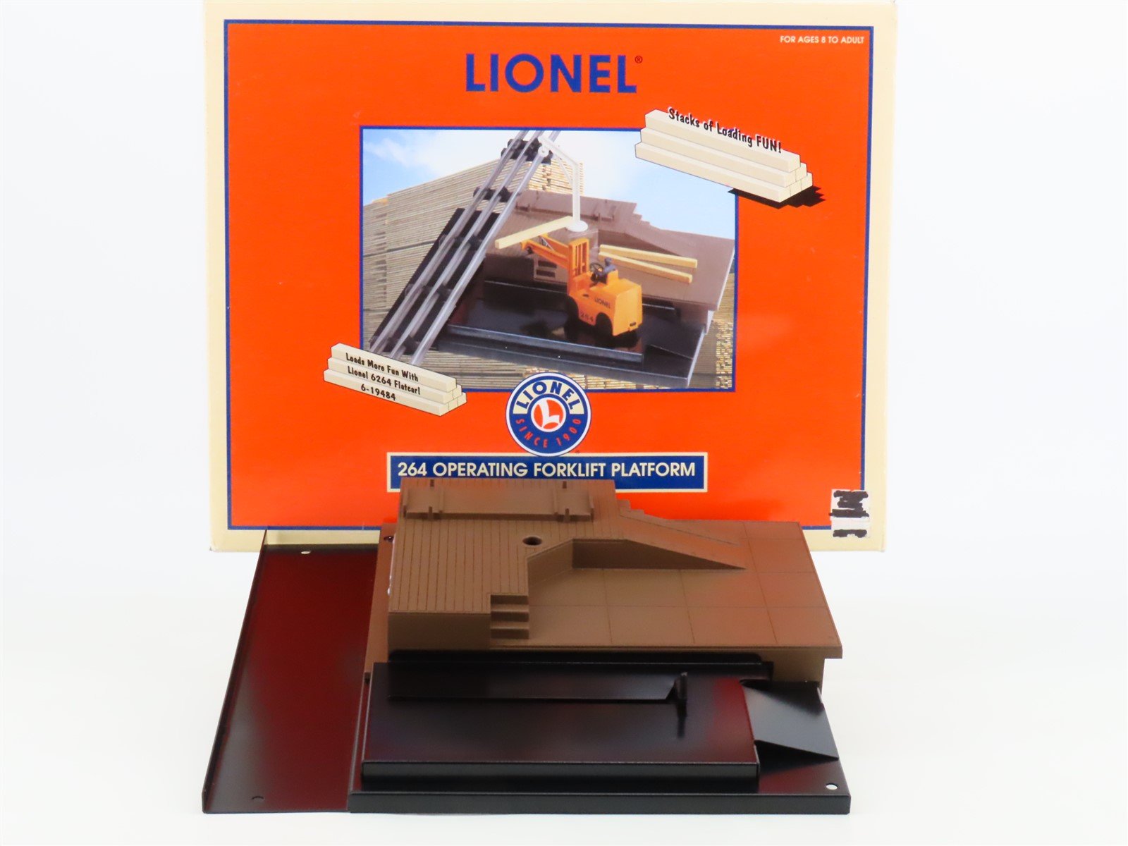 O 1/48 Scale Lionel 6-14000 No. 264 Operating Forklift Platform
