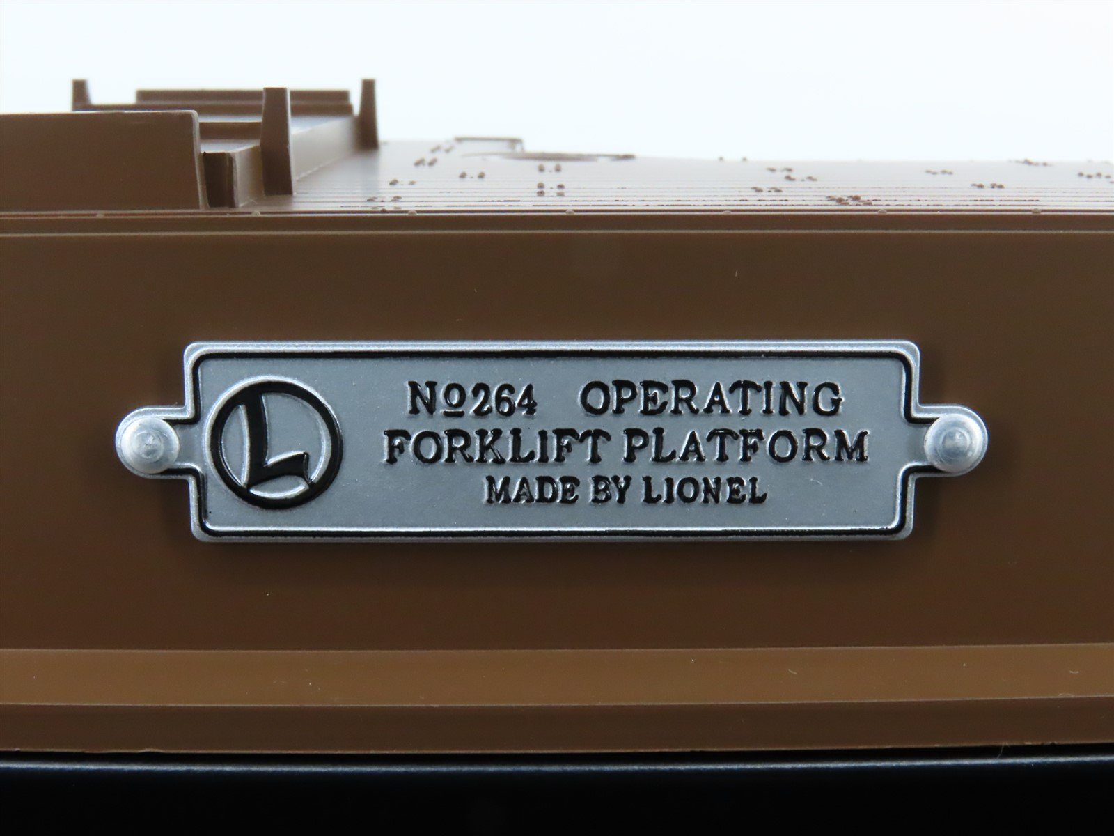 O 1/48 Scale Lionel 6-14000 No. 264 Operating Forklift Platform