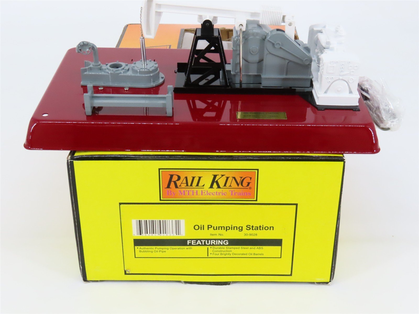 O 1/48 Scale MTH RailKing 30-9028 Operating Oil Pumping Station