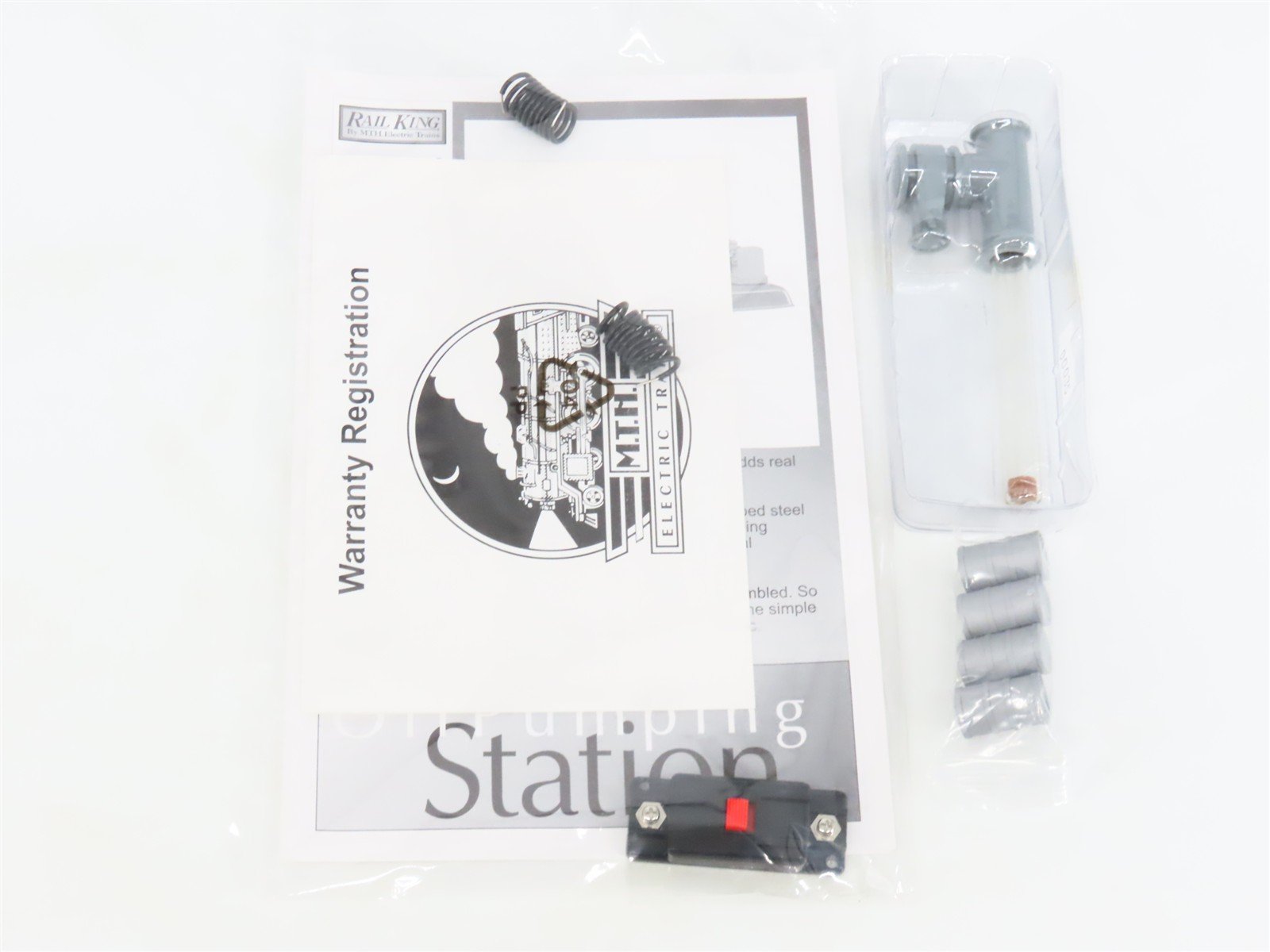 O 1/48 Scale MTH RailKing 30-9028 Operating Oil Pumping Station
