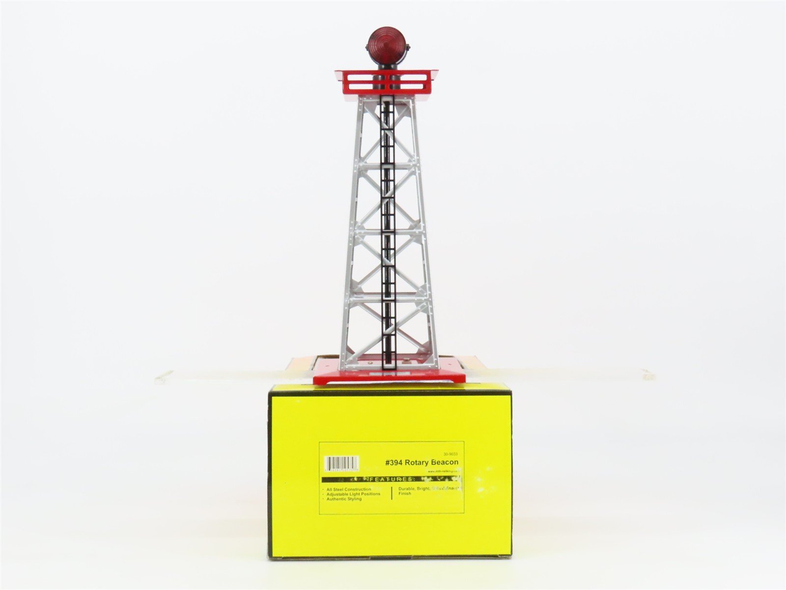 O 1/48 Scale MTH RailKing 30-9033 No. 394 Rotary Beacon Tower
