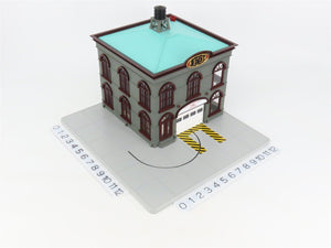 O Scale MTH Rail King 30-9112 Operating Fire House Building