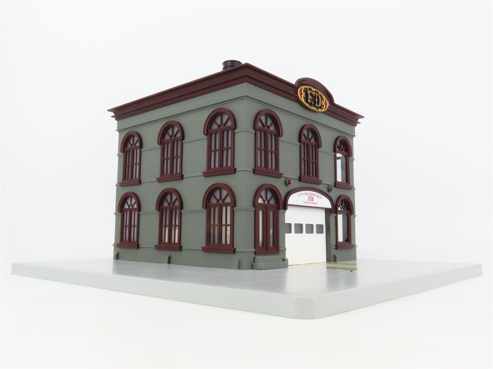 O Scale MTH Rail King 30-9112 Operating Fire House Building