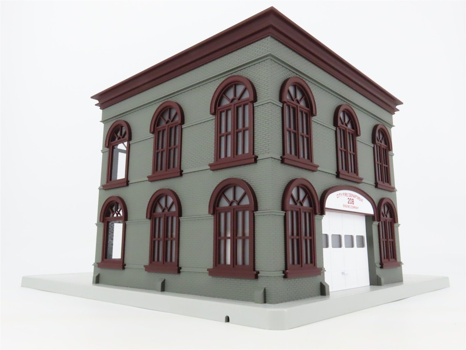 O Scale MTH Rail King 30-9112 Operating Fire House Building