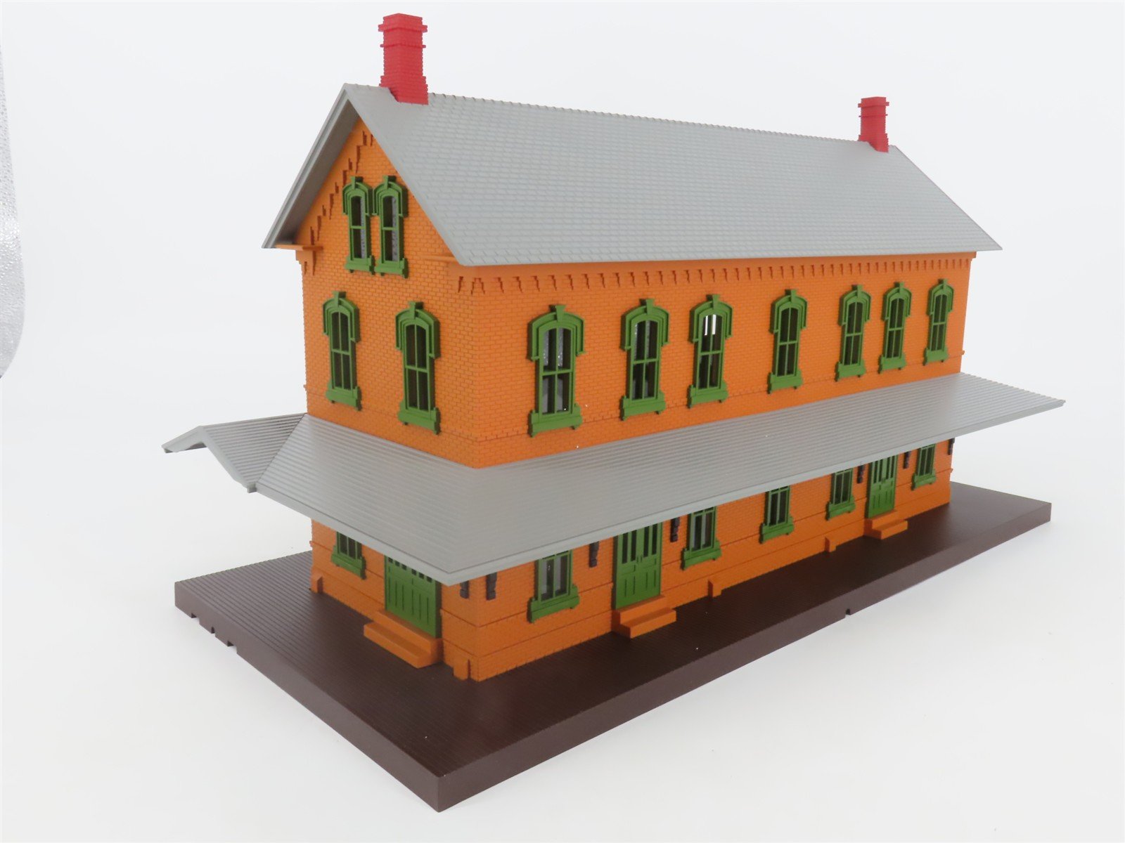 O Gauge MTH Rail King 30-9005 Passenger Station w/ Dual Platforms