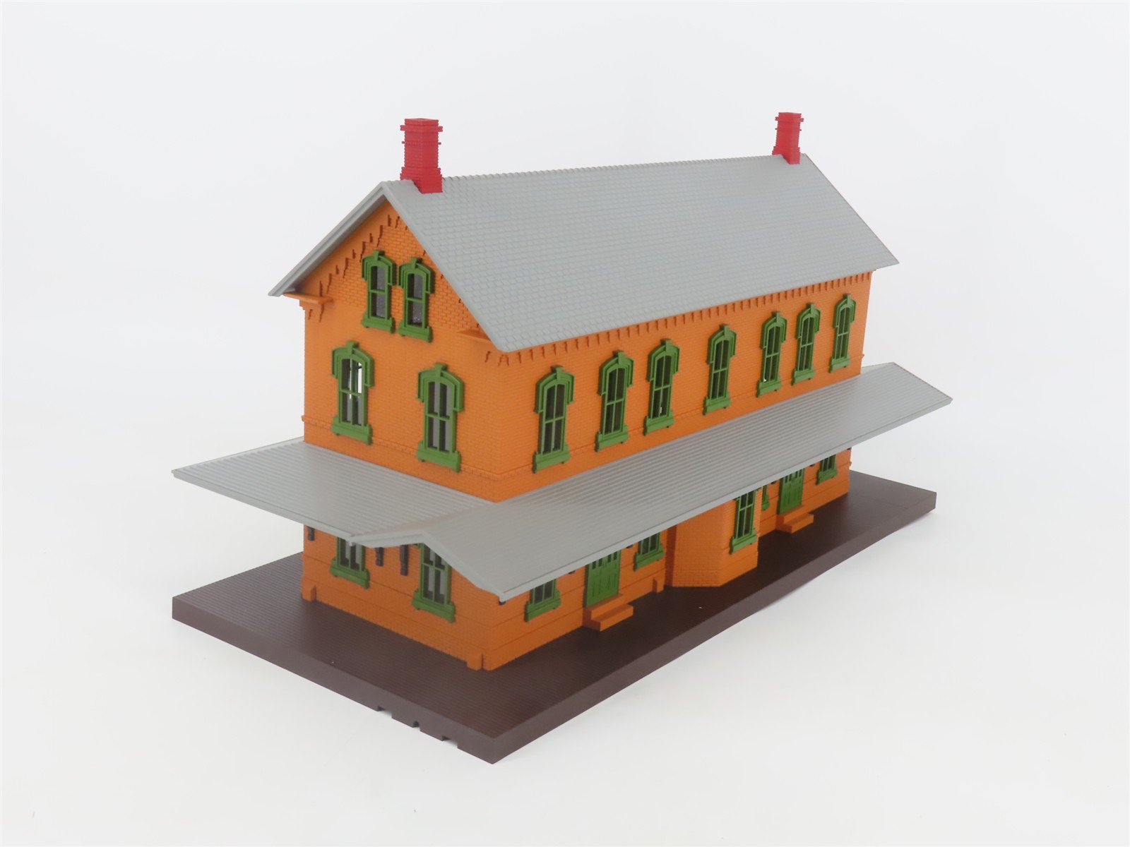 O Gauge MTH Rail King 30-9005 Passenger Station w/ Dual Platforms