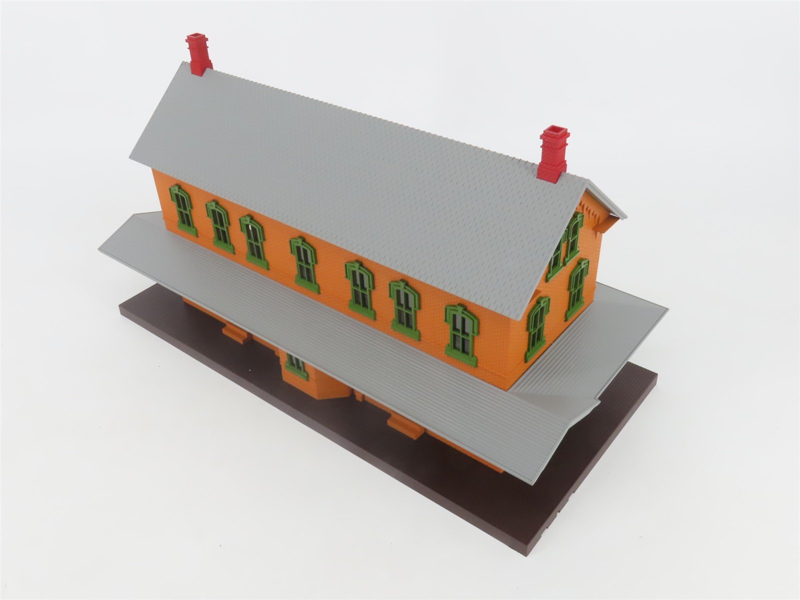 O Gauge MTH Rail King 30-9005 Passenger Station w/ Dual Platforms