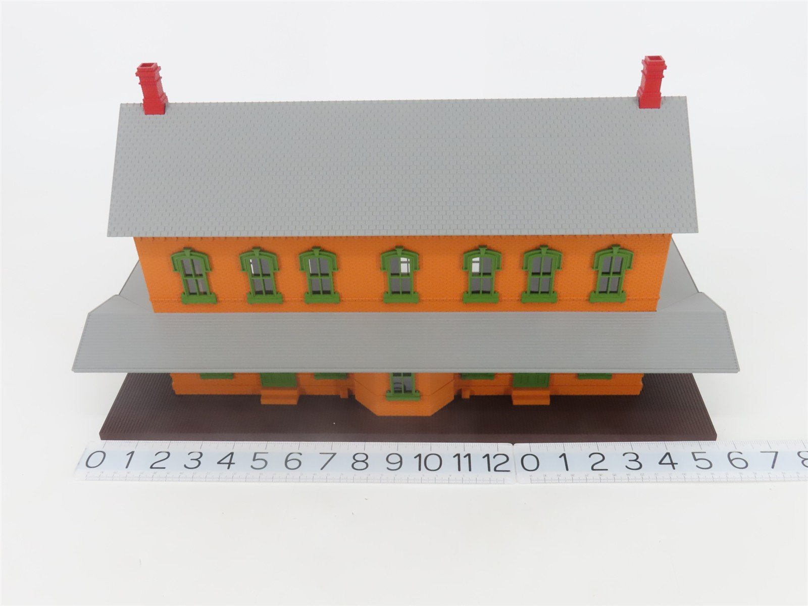 O Gauge MTH Rail King 30-9005 Passenger Station w/ Dual Platforms