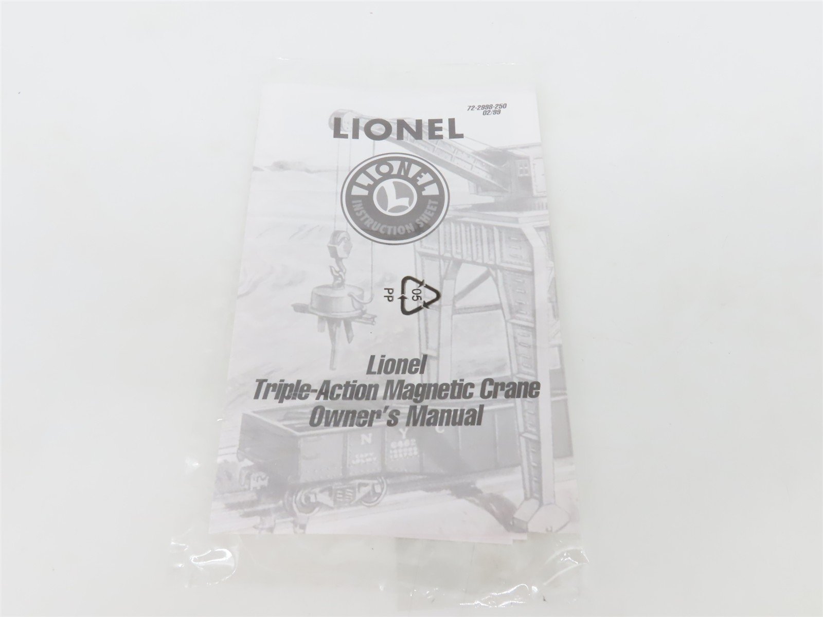 O Gauge Lionel 6-14134 282R Triple Action Magnet Crane